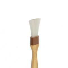 TrueCraftware 1? Nylon Bristles Flat Head Pastry Brush with Wooden Handle- Multi-Pastry Brush Basting Oil Brush Barbecue Oil Brush for Spreading Butter Cooking Baking Brush