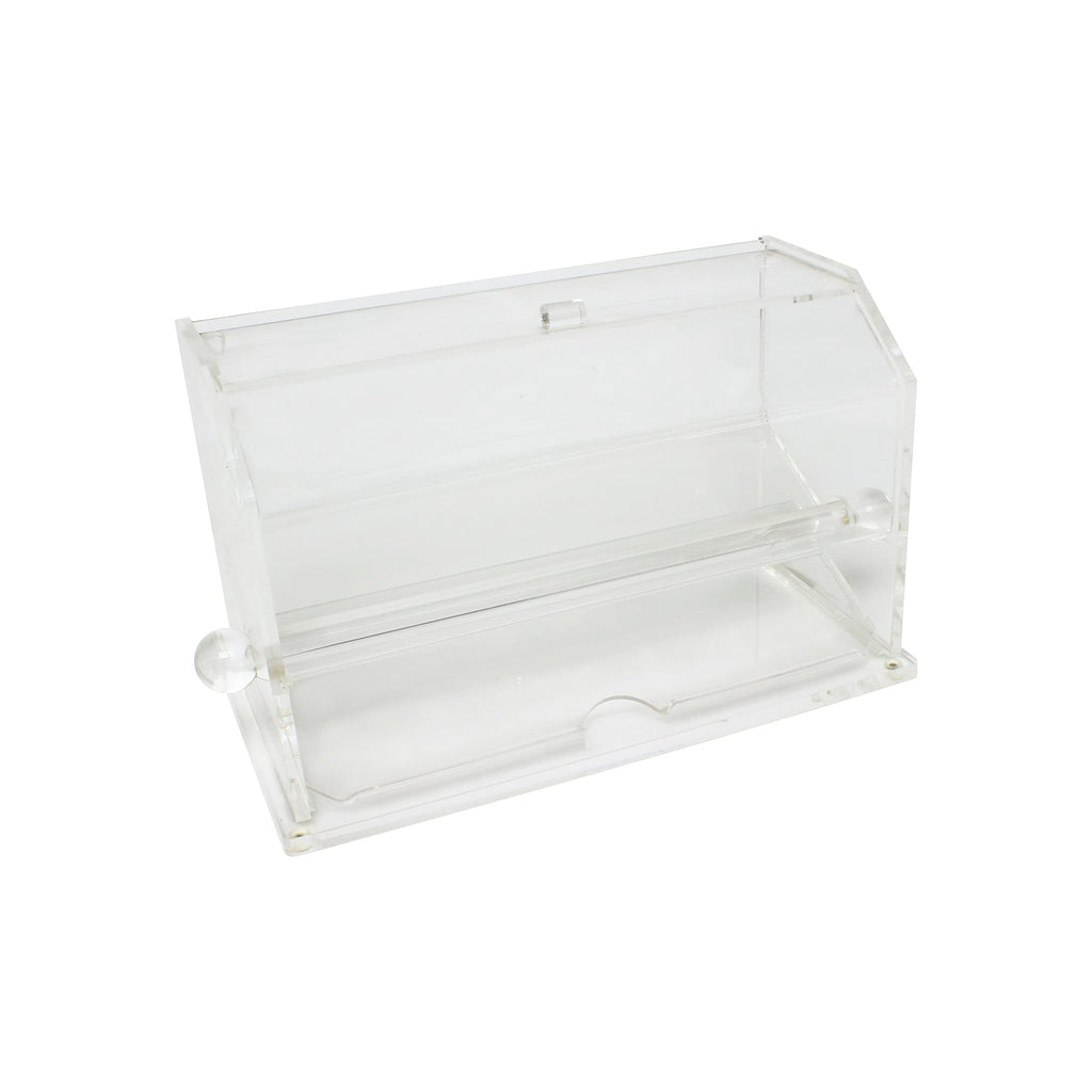 TrueCraftware ? Commercial Grade Straw Dispenser, Acrylic, Easy lift top for refills, Clear Color