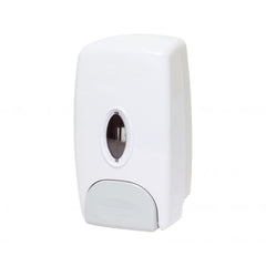 TrueCraftware ? 32 oz. Anti-Leak Push Button Soap Dispenser, Manual Hand Soap Dispenser, White Color