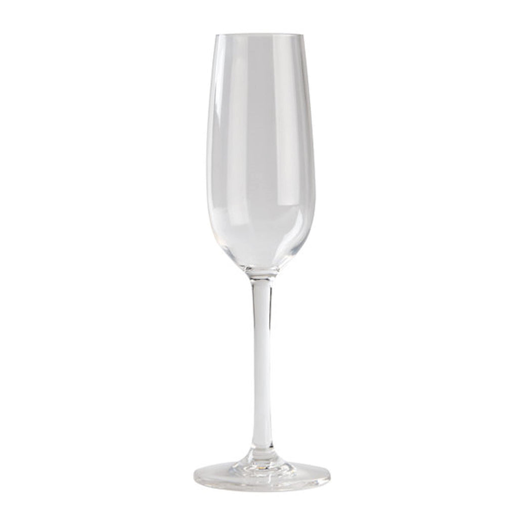 TrueCraftware ? Commercial Grade 7 oz Champagne Glass, Clear Color, Polycarbonate, Stemware, Dishwasher Safe, Break-Resistant, Shatter-Resistant, Plastic Cocktail Glass