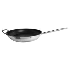 TrueCraftware ? 14? Stainless Steel Non-Stick Frying Pan with Encapsulated Base and Welded Hollow Handle - Heavy-Duty Skillet Fry Pan Egg Pan Omelet Pans Oven Safe & Induction Ready