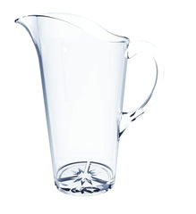 TrueCraftware 2 Liter/ 68 oz. Polycarbonate Water Pitcher- Clear Carafe Plastic Pitcher for Water Iced Tea Juice Beverage Milk Cold Brew Perfect for Home and Restaurants