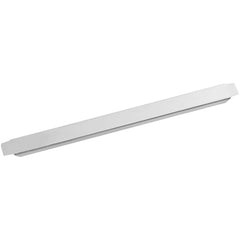 TrueCraftware ? 12" x 1" Stainless Steel Steam Table Pan Adaptor Bar with Grooved