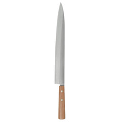 TrueCraftware ? 12? Stainless Steel Sashimi Knife with Wood Handle, Perfect Knife For Cutting Sushi & Sashimi, Fish Filleting & Slicing