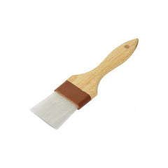 TrueCraftware 2? Nylon Bristles Flat Head Pastry Brush with Wooden Handle- Multi-Pastry Brush Basting Oil Brush Barbecue Oil Brush for Spreading Butter Cooking Baking Brush
