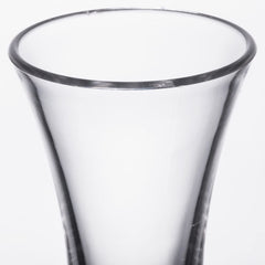TrueCraftware ? 2 oz Flair Shot Glass, Set of 2, Clear Color, Polycarbonate, Heavy Base, Dishwasher Safe, Break-Resistant, Shatter-Resistant, Plastic Cocktail Glass