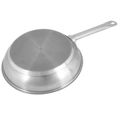 TrueCraftware ? 11? Stainless Steel Frying Pan with Encapsulated Base and Welded Hollow Handle - Heavy-Duty Fry Pan Egg Pan Omelet Pans Oven Safe & Induction Ready