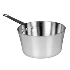 TrueCraftware ? 4-1/2 qt. Aluminum Saucepan ? Mirror Finish Cooking Sauce Pot Multipurpose Sauce pans for Home Kitchen or Restaurant, NSF Certified