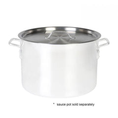 TrueCraftware ? 36 qt. Aluminum Sauce Pot Lid ? Cooking Sauce Pot Lid Multipurpose Sauce pot Cover for Home Kitchen or Restaurant, NSF Certified