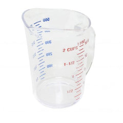 TrueCraftware ? Commercial Grade 0.5 Liter / 1 Pint, Measuring Cup, Clear, Polycarbonate