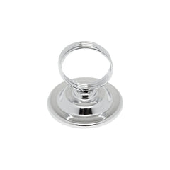 TrueCraftware Set of 12 Ring Clip Place Card Holder - Table Sign/Menu Holder in Stainless Steel with Chrome Finish - 2 1/4 x 2 1/4 Inches