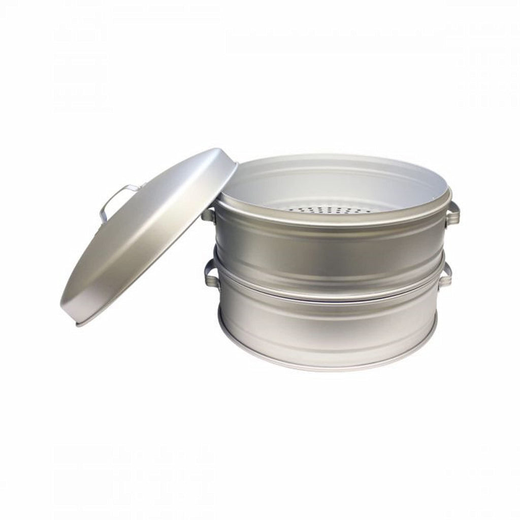 TrueCraftware ? 19-1/2" X 18" Aluminum Steamer without bottom, 50 cm, 3/8?, Big hole size, Steamer Steaming Pot Cookware