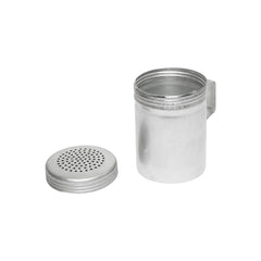 TrueCraftware ? Set of 2 - Aluminum 10 oz. Dredge Shaker with Handle- Seasonings Spice Shakers Ideal for Salt Spice Sugar Flour Perfect for Home and Kitchen