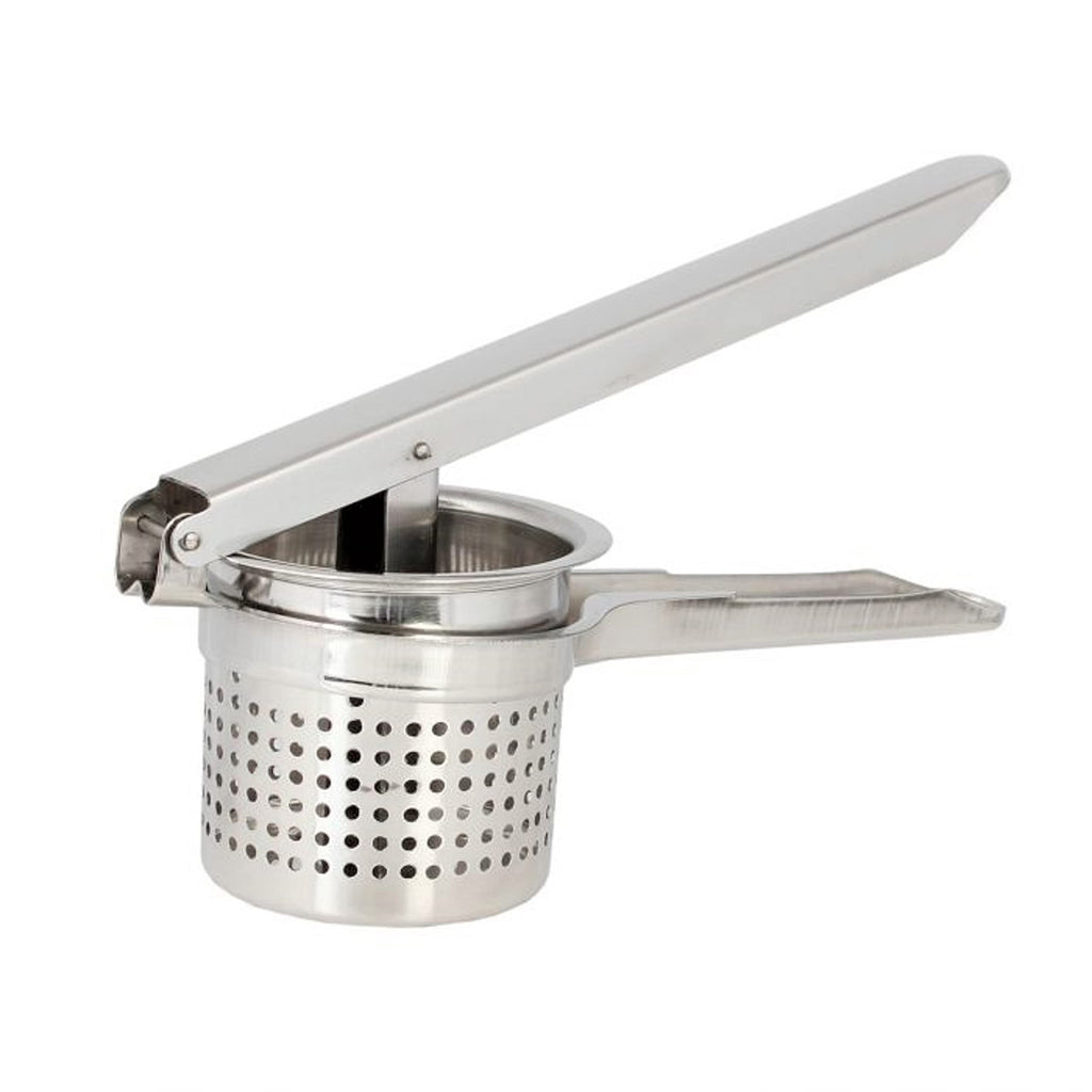 TrueCraftware ? 10" Stainless Steel Potato Ricer- Heavy Duty Stainless Steel Potato Masher and Ricer Kitchen Tool Press and Mash Kitchen Gadget For Perfect Mashed Potatoes