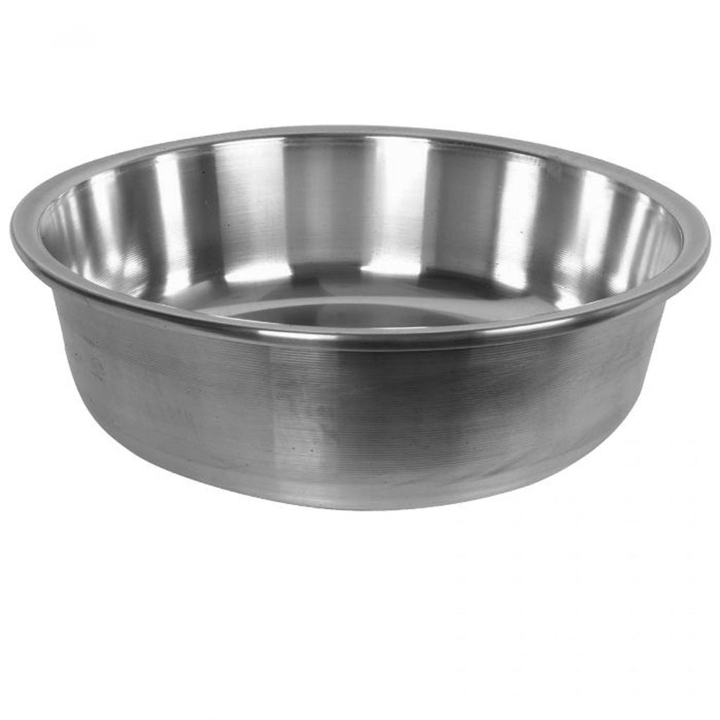 TrueCraftware ? 50 qt. Heavy duty Aluminum Basin with tapered edges, 23" x 7" Made in Taiwan,Washing Bowl for Fruit and Vegetables, Bowl Container Camping Bowl for Serving, Cooking, Baking