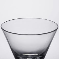 TrueCraftware ? Commercial Grade 8 oz Cocktail Glass, Clear Color, Polycarbonate, Heavy Base, Dishwasher Safe, Break-Resistant, Shatter-Resistant, Plastic Cocktail Glass