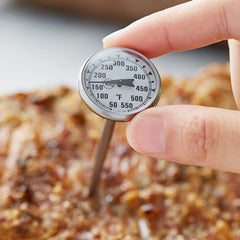 TrueCraftware ? Stainless Steel Pocket Thermometer, 5" Stem, 1" Dial, 50 to 550 Degrees Fahrenheit