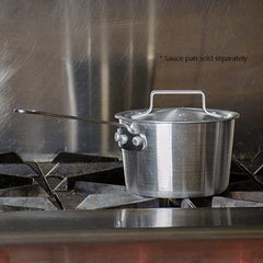 TrueCraftware ? 1-1/2 qt. Aluminum Saucepan Lid ? Cooking Sauce Pot Lid Multipurpose Sauce pans Cover for Home Kitchen or Restaurant, NSF Certified