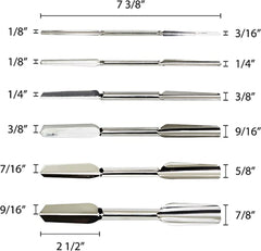TrueCraftware- Set of 6- Stainless Steel Carving/Garnishing Knife, Set of carving knife tools for Vegetables and Fruits