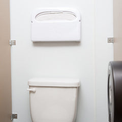 TrueCraftware ? Half Fold Toilet Seat Cover Dispenser, White Color