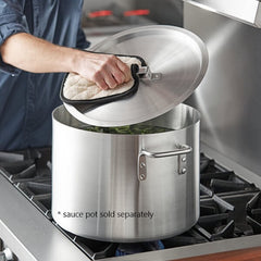 TrueCraftware ? 26 qt. Aluminum Sauce Pot Lid ? Cooking Sauce Pot Lid Multipurpose Sauce pot Cover for Home Kitchen or Restaurant, NSF Certified