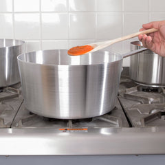TrueCraftware ? 8-1/2 qt. Aluminum Saucepan ? Mirror Finish Cooking Sauce Pot Multipurpose Sauce pans for Home Kitchen or Restaurant, NSF Certified