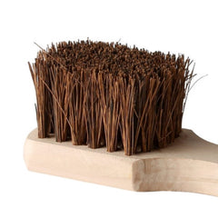 TrueCraftware ? 12- inch Wok Brush Palmyra Bristles with Wooden Handle - Wok Brush Kitchen Cleaning Brush Kitchen pan Brush