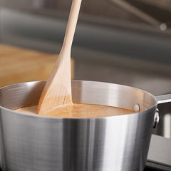 TrueCraftware ? 5-1/2 qt. Aluminum Saucepan ? Mirror Finish Cooking Sauce Pot Multipurpose Sauce pans for Home Kitchen or Restaurant, NSF Certified