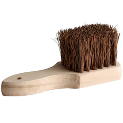 TrueCraftware ? 8- inch Wok Brush Palmyra Bristles with Wooden Handle - Wok Brush Kitchen Cleaning Brush Kitchen pan Brush